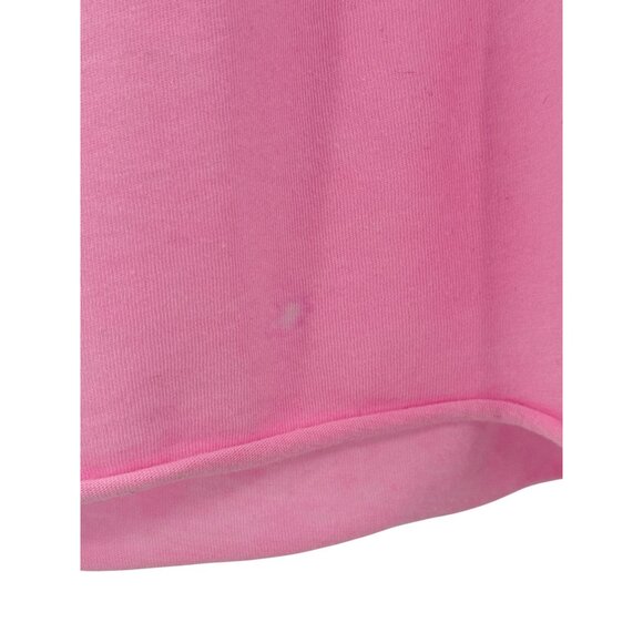 Aviator Nation Pink Long Sleeve Tee with Black Lightning Bolt - Picture 4 of 8